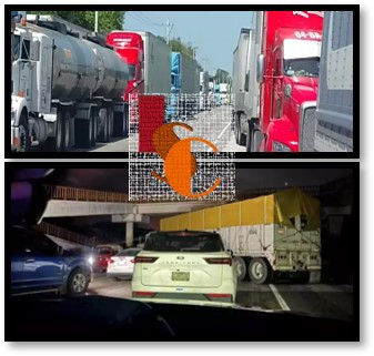 En Carmen, persisten bloqueos en la vía federal 180; más de 60 horas de caos y afectaciones millonarias. 
